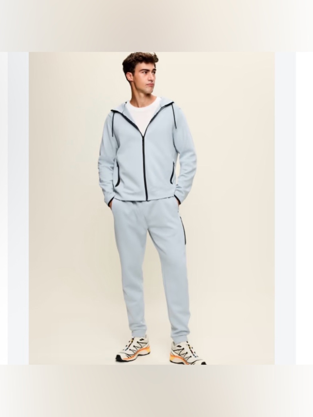 NWOT Old Navy Dynamic 4.0 Zip Hoodie Fleece Joggers Set Men’s Size XXL